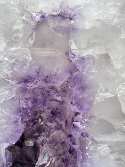 Amethyst And Quartz Polished Back Geode - Image 5