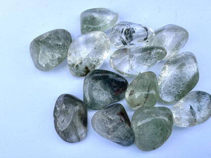 Chlorite Phantom Quartz Tumblestones