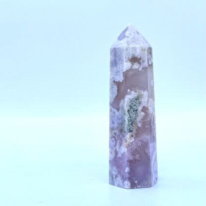 Pink Flower Agate Tower - Image 2