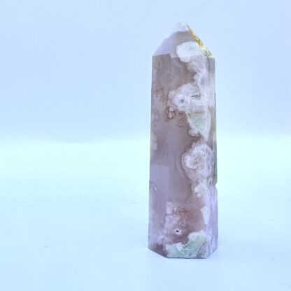 Pink Flower Agate Tower - Image 3