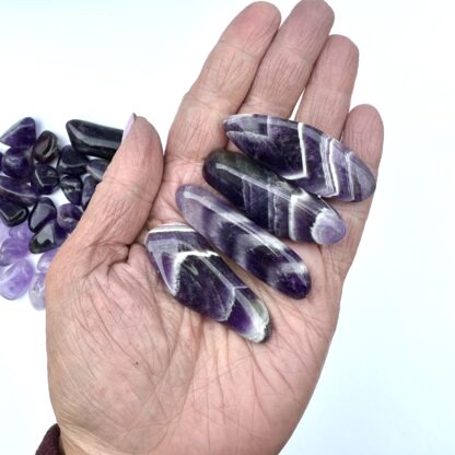 Chevron Banded Amethyst Crystals - Image 2