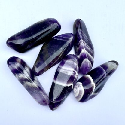 Chevron Banded Amethyst Crystals