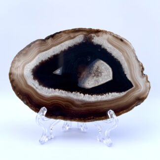 Black/Brown Agate Slice