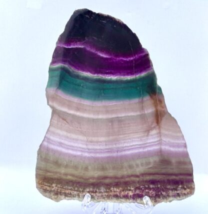 Rainbow Fluorite Polished Slice - Image 4