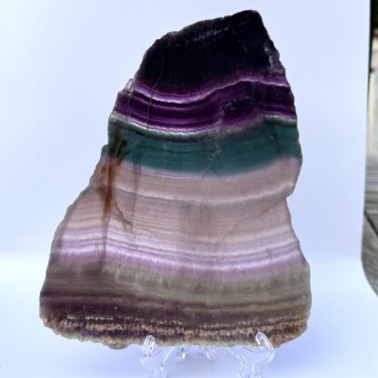 Rainbow Fluorite Polished Slice - Image 3