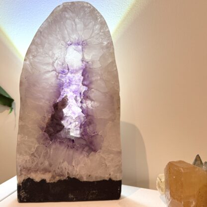 Amethyst And Quartz Polished Back Geode - Image 6