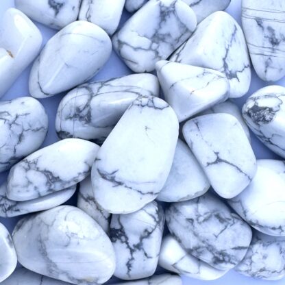 White Howlite Tumblestones