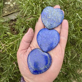 Lapis Lazuli Flat Heart