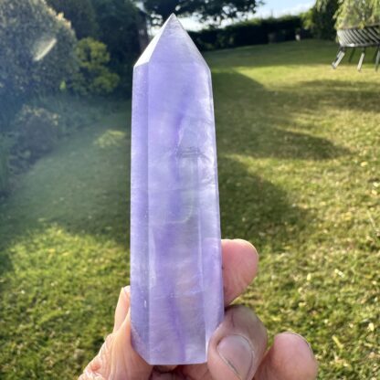Lavender Fluorite Tower 9cm - Image 2