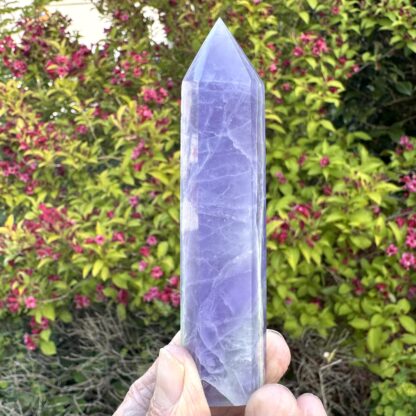Lavender Fluorite Tower With Yttrium - Image 5
