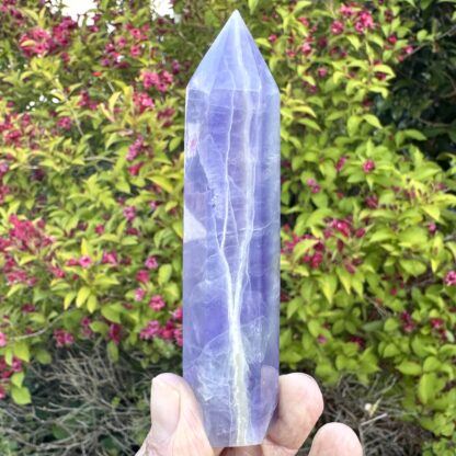 Lavender Fluorite Tower With Yttrium - Image 4