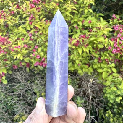 Lavender Fluorite Tower With Yttrium - Image 2