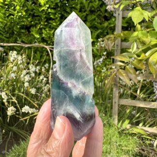 Rainbow Fluorite Tower 9.5cm
