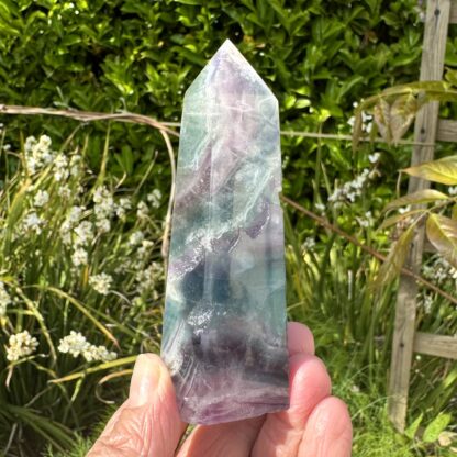 Rainbow Fluorite Tower 9.5cm - Image 3