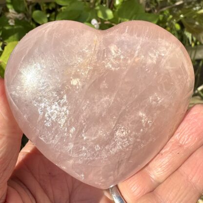 Rose Quartz Large Heart - Image 5
