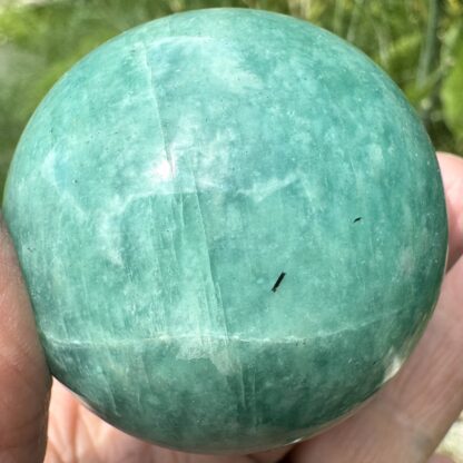 Deep Green Amazonite Sphere 4.5cm - Image 2