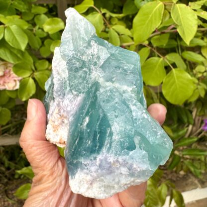 Green Fluorite Crystal 11cm - Image 3