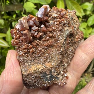 Vanadinite Crystal Cluster