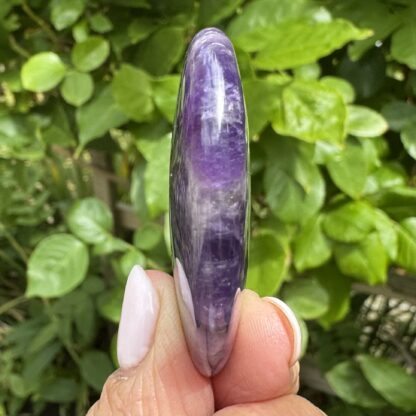Polished Amethyst Flat Heart - Image 5