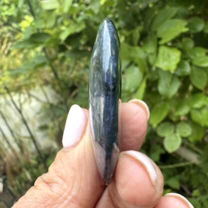 Dark Blue Quartz Crystal Heart - Image 3