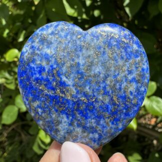 Lapis Lazuli Flat Heart