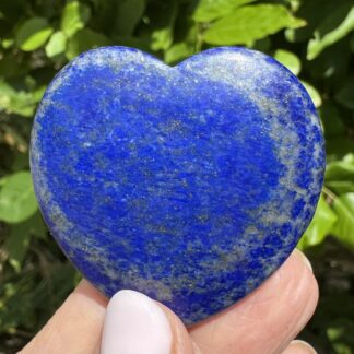 Deep Royal Blue Lapis Lazuli Heart