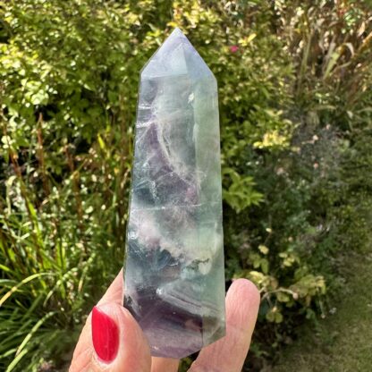 Large Rainbow Fluorite Tower - Image 10