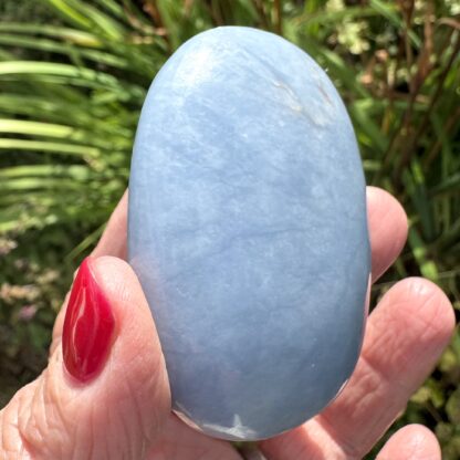 Angelite Palm Stone - Image 3