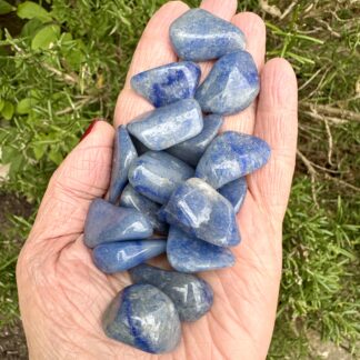Blue Quartz/Blue Aventurine Tumblestone