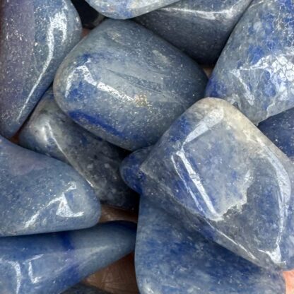 Blue Quartz/Blue Aventurine Tumblestone - Image 2