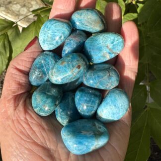 Blue Apatite Tumblestones