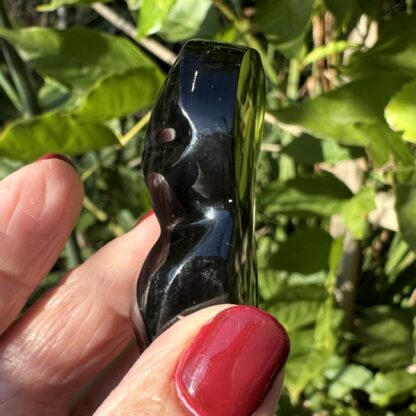 Rainbow Obsidian Double Heart - Image 6