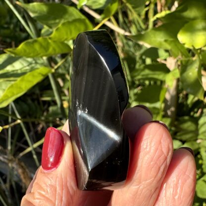 Rainbow Obsidian Double Heart - Image 4