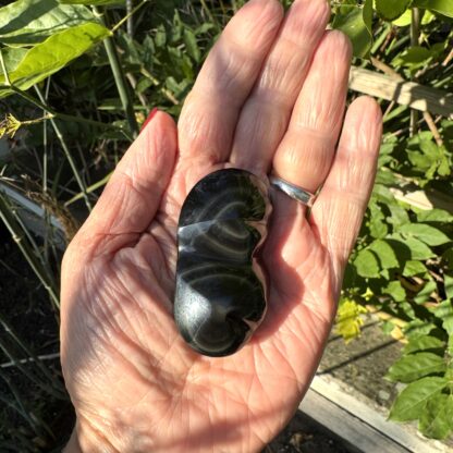 Rainbow Obsidian Double Heart - Image 3