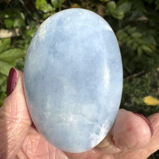Blue Calcite Palmstone