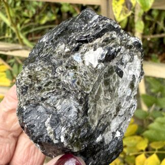 Black Tourmaline With Mica