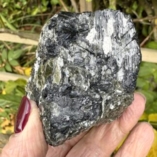 Black Tourmaline With Mica