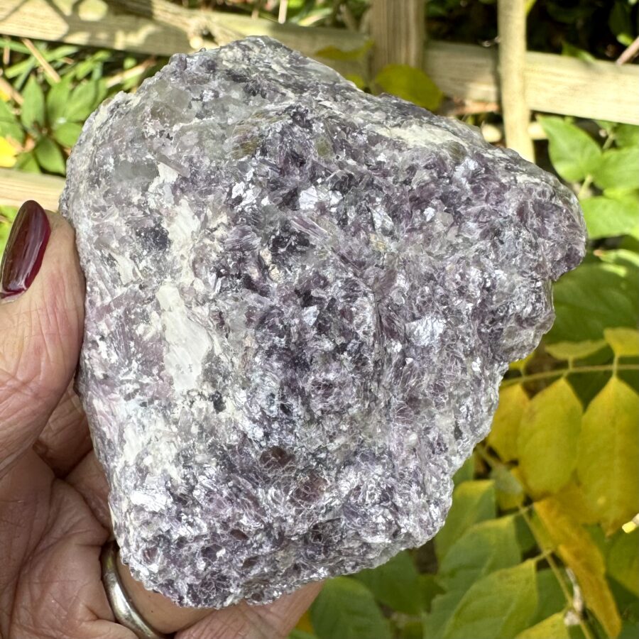 Raw Lepidolite, Pink Tourmaline And Smoky Quartz - Image 11