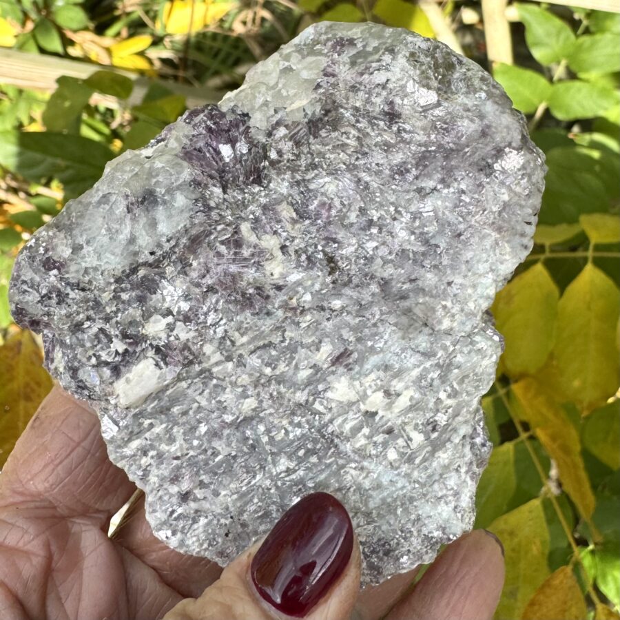 Raw Lepidolite, Pink Tourmaline And Smoky Quartz - Image 10