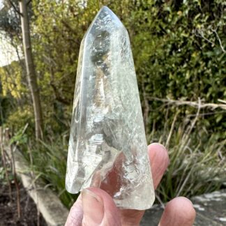 Prasiolite (Green Amethyst) Point